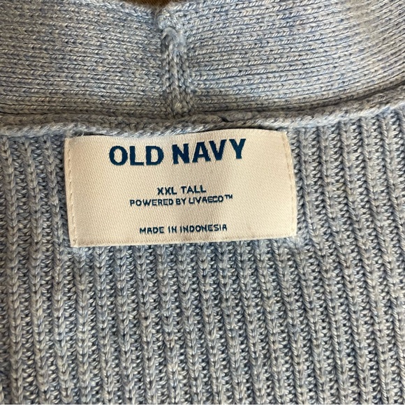 Old Navy light blue open front long cardigan XXL Tall - Picture 8 of 9